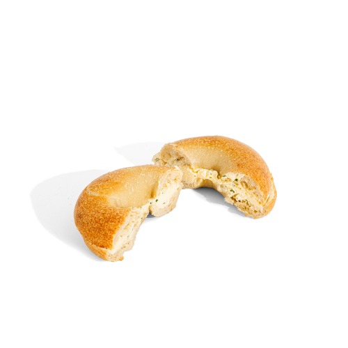 Chive creamcheese bagel